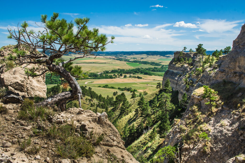 Photo of the Cheyenne Buttes overlooking Northwest Nebraska