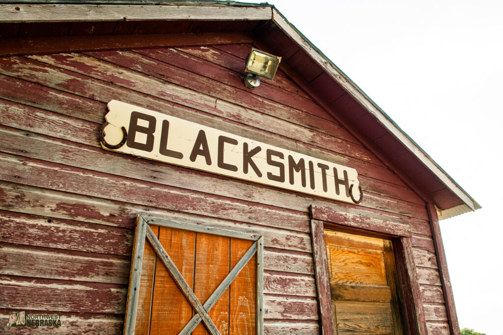 Blacksmith building at Dawes County Historical Museum