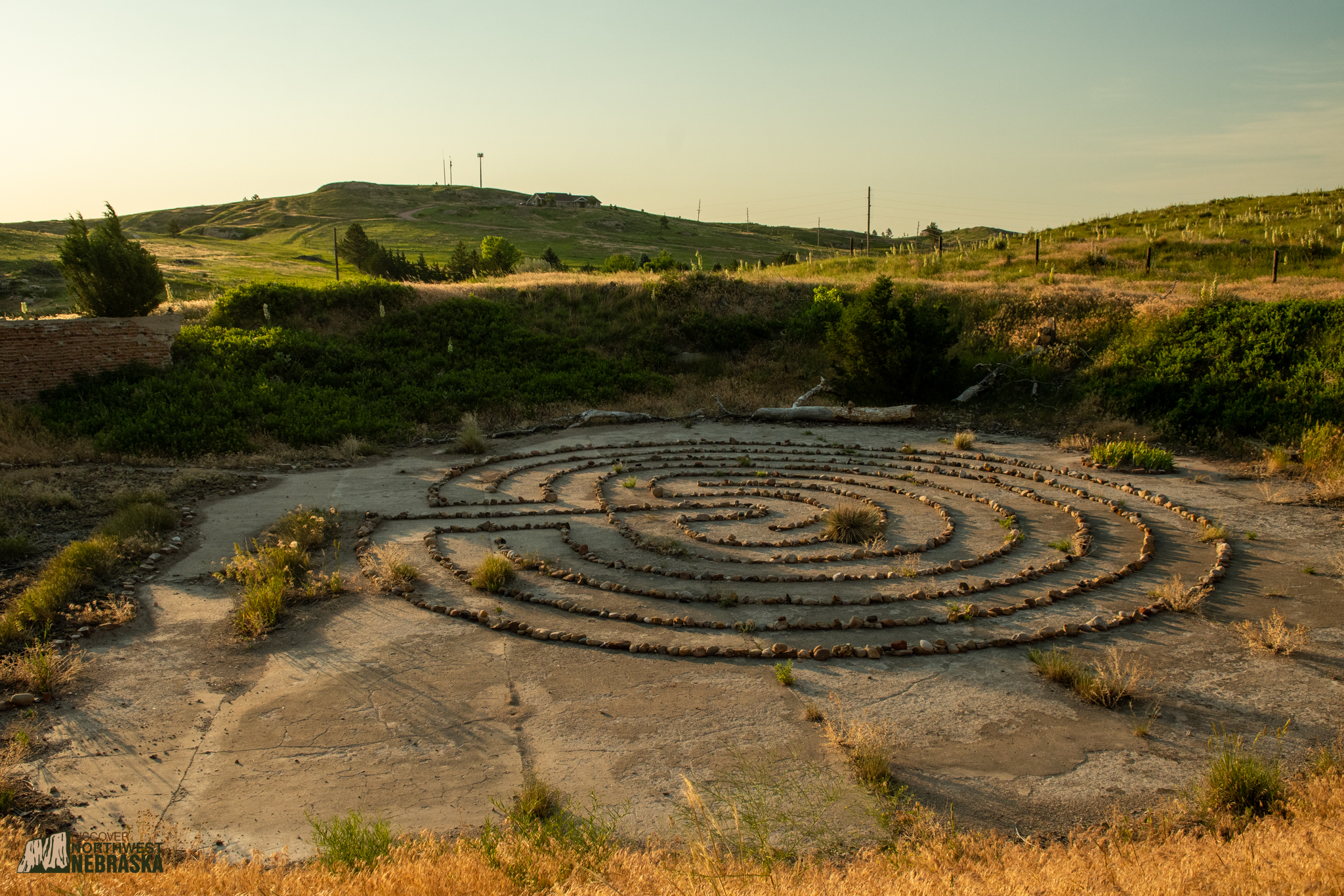 Chadron State College labyrinth