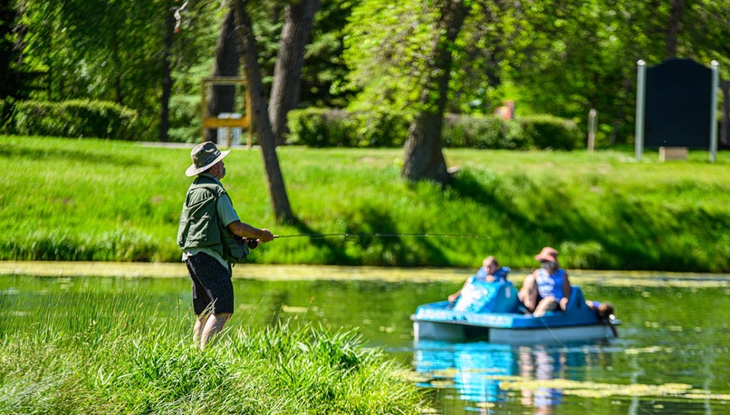Fishing at Chadron State Park