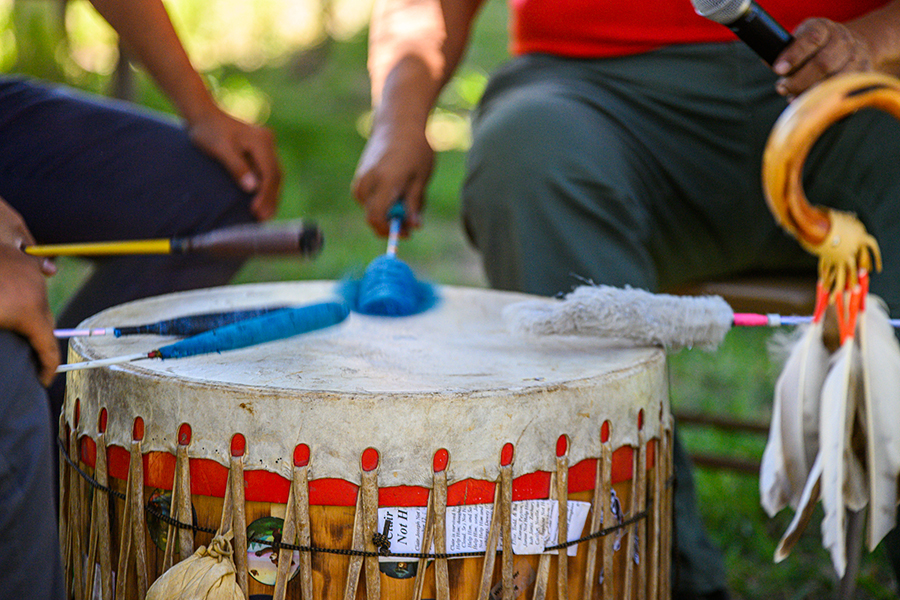 White River Wacipi centered on Native life