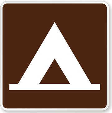 Camping symbol