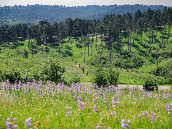 Biking at Chadron State Park