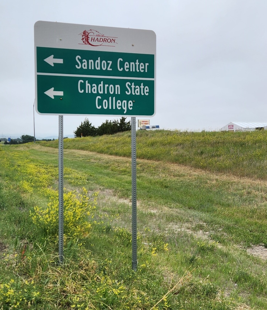 Chadron Wayfinding Sign