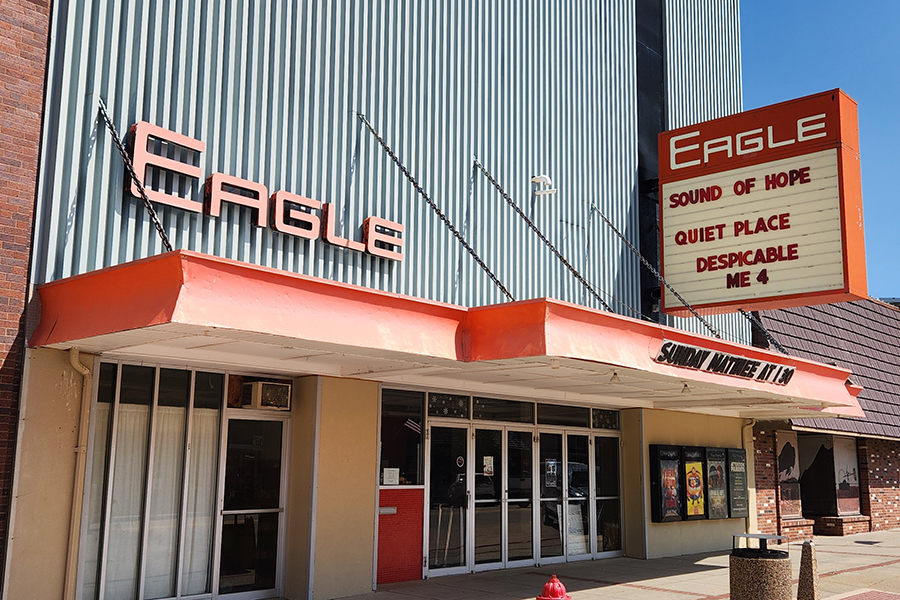 Eagle Theatre storefront