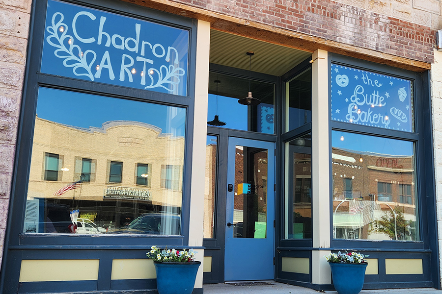 Chadron Open Art storefront