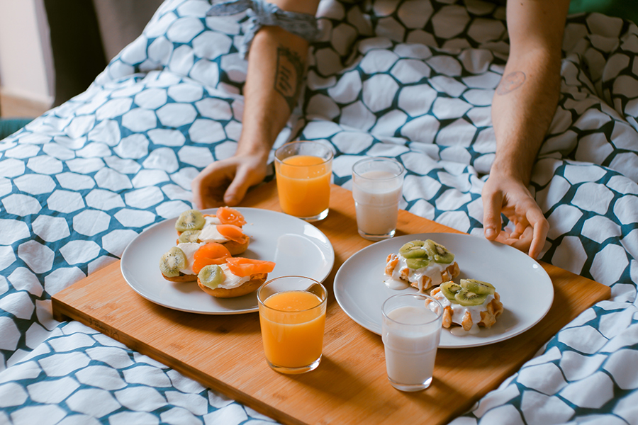 bed in breakfast